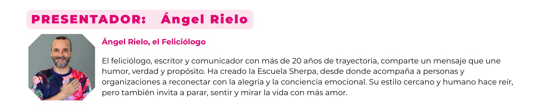 Host of the day — Ángel Rielo