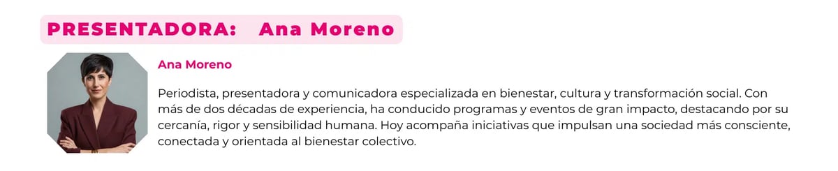 Host of the day — Ana Moreno