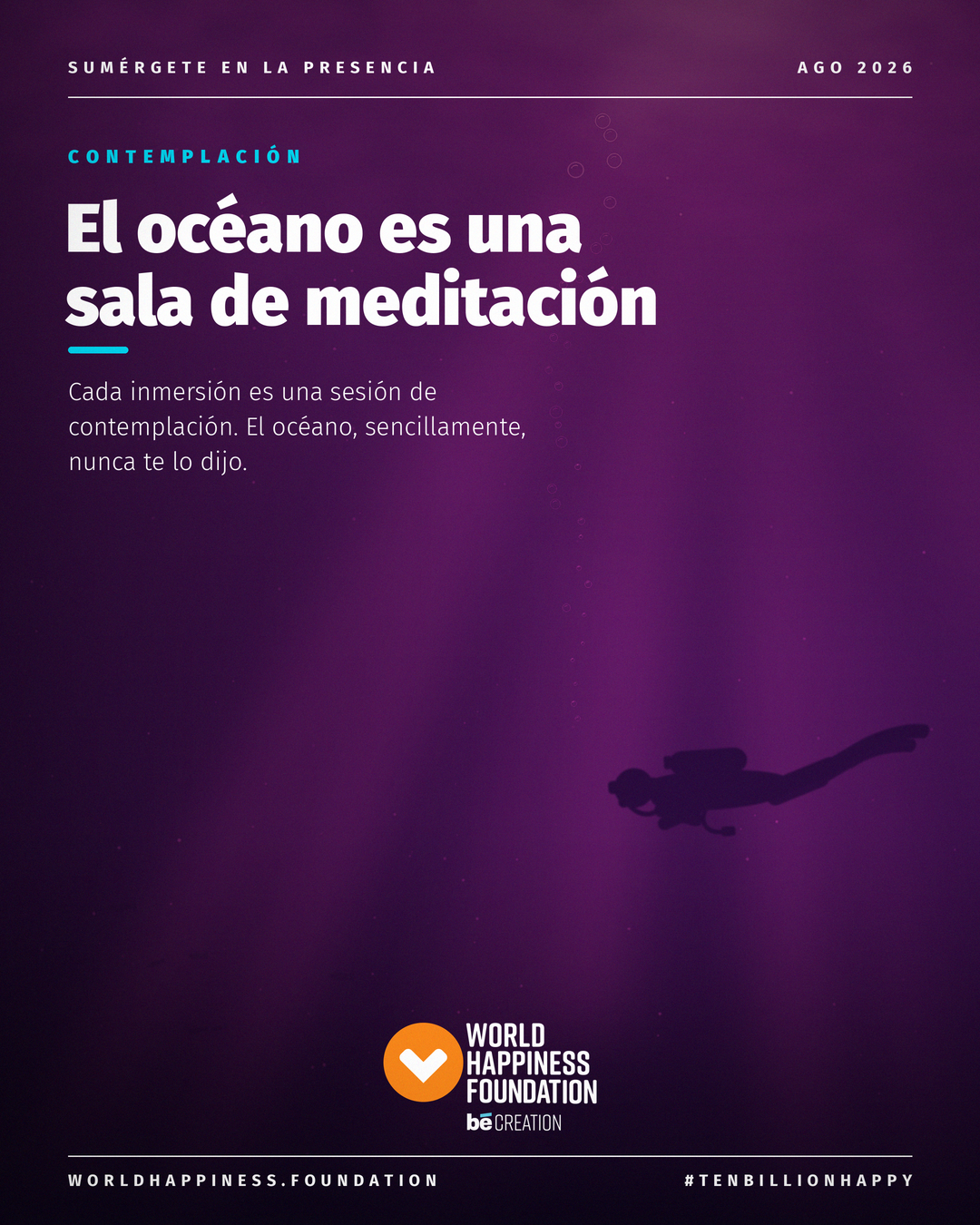 Dive Into Presence — el océano es una sala de meditación