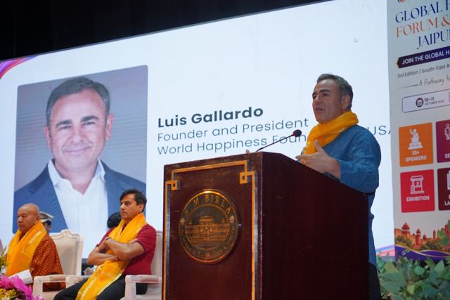 Luis Miguel Gallardo，World Happiness Foundation 创始人兼主席