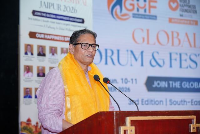 Jaipur Municipal Corporation 市长 Mayor Sunil Kothari 发表闭幕致辞